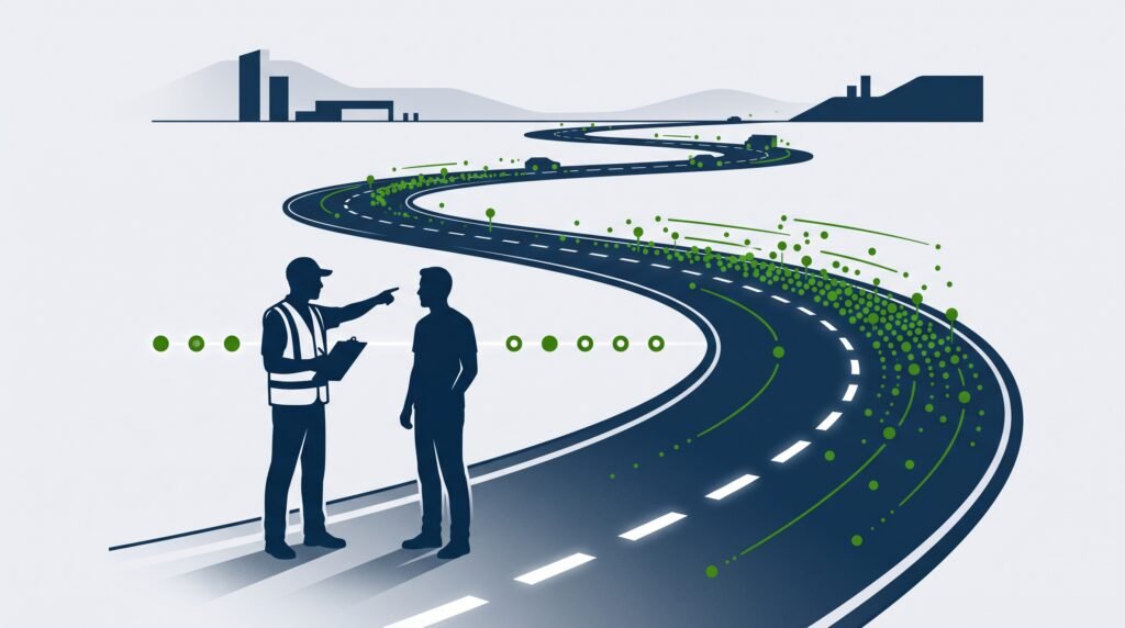 telemática de flotas: supervisor y conductor en coaching